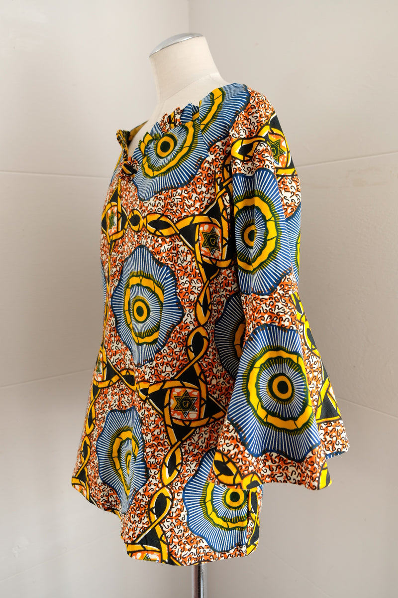 african batik top