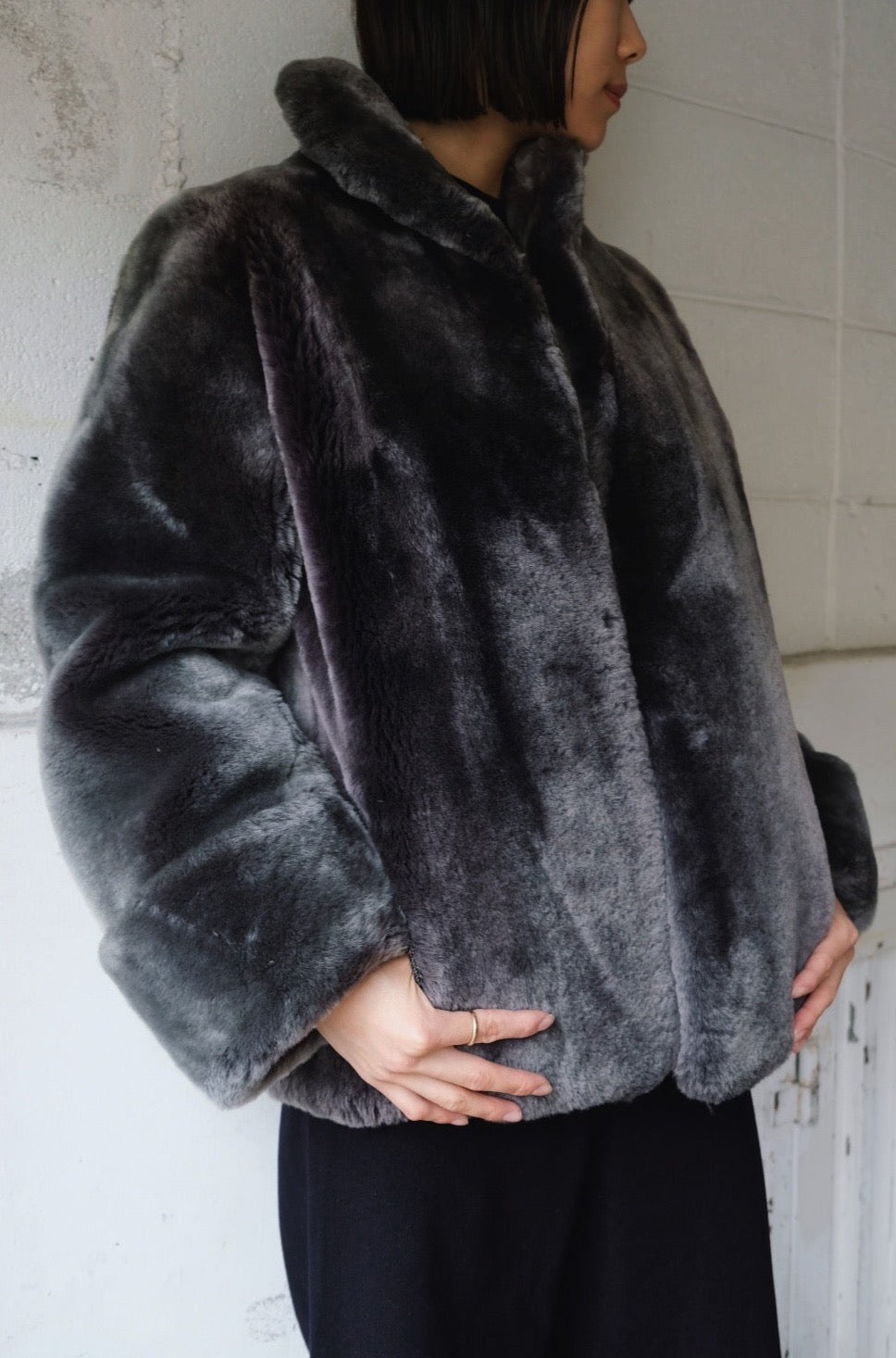 fake fur coat – MALION vintage