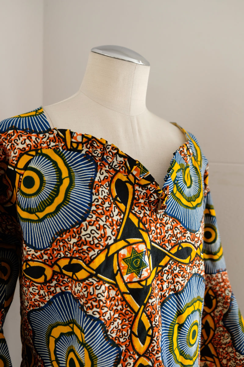 african batik top