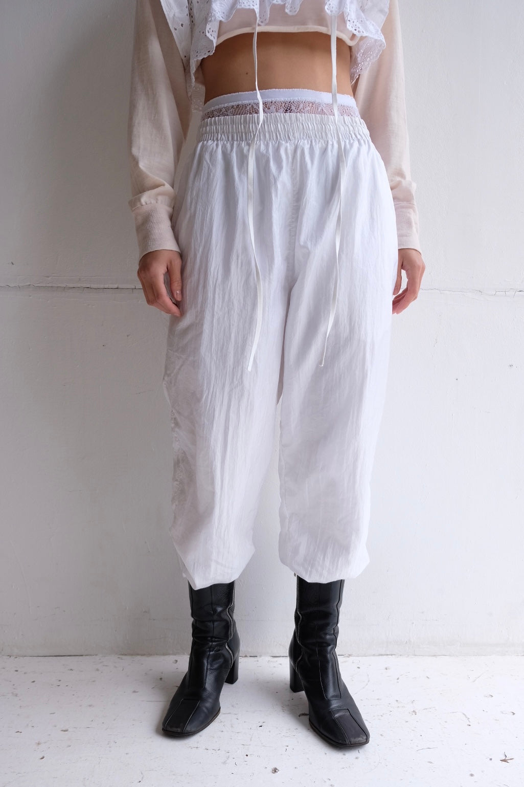 パンツ malion vintage see-throughpants nylon pants – MALION vintage