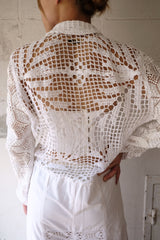 crochet lace jumpsuit