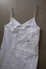 cutwork lace camisole dress