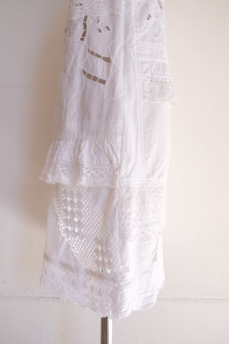 cutwork lace camisole dress