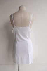 lace slip dress