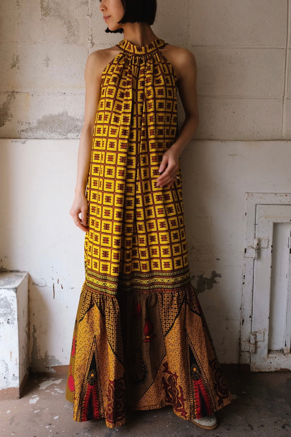 african batik dress