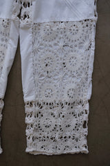 crochet lace pants