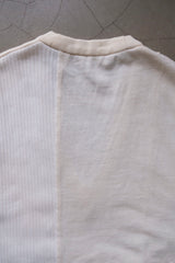 military rib patchwork vest