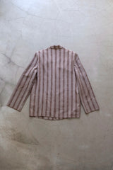 stripe tailored jacket