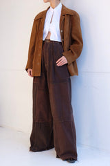 tuck wide pants