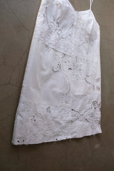 cutwork lace camisole dress