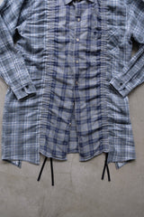 check shirring shirt