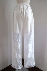 crochet lace pants C