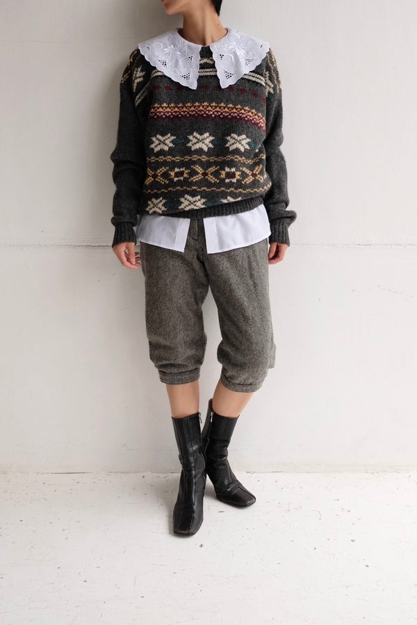 wool jockey pants
