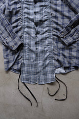check shirring shirt