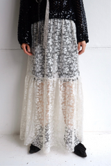 lace long skirt