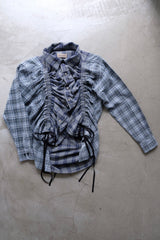 check shirring shirt