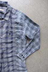 check shirring shirt