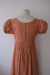 puff sleeve flower dress