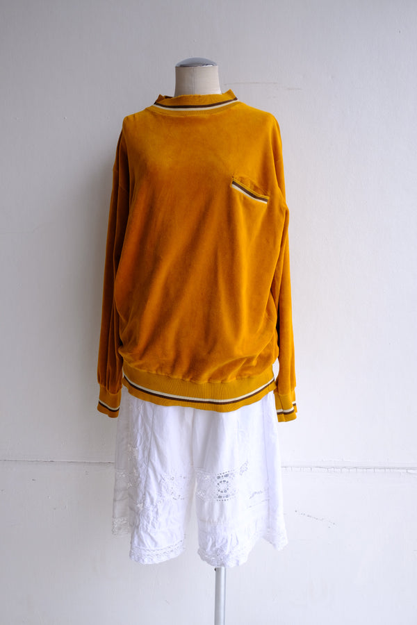Cotton Velour long sleeve T-shirts