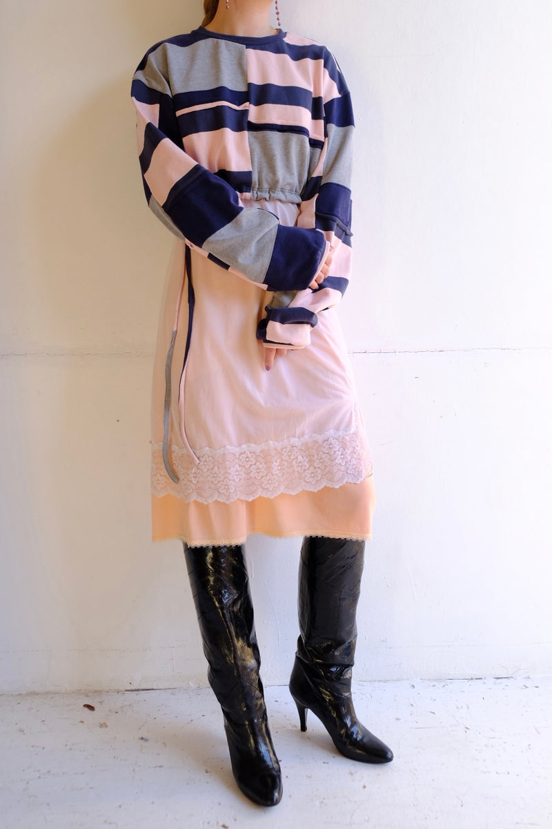 cropped jersey top