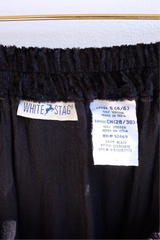 velvet long skirt