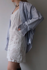 cutwork lace camisole dress