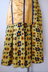no sleeve flower dress