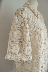 crochet lace shirt