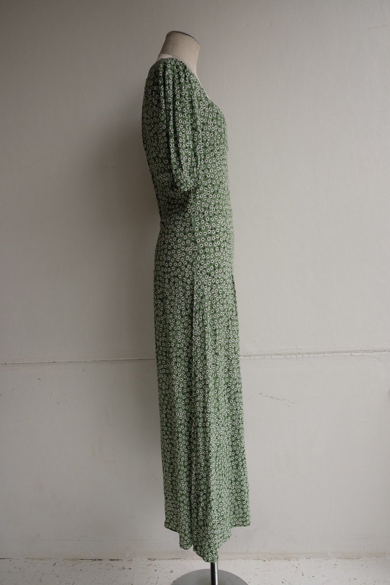 flower print  long dress