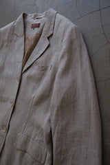linen tailored jacket