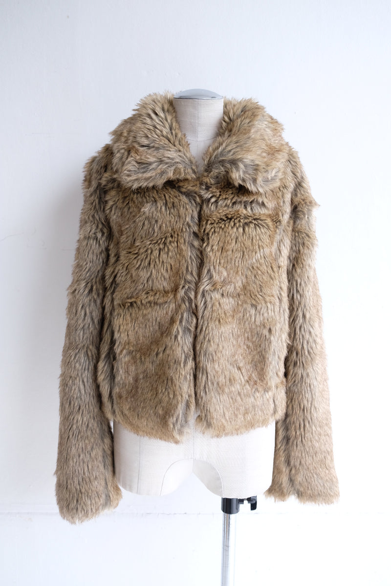 faux fur coat