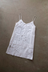 cutwork lace camisole dress