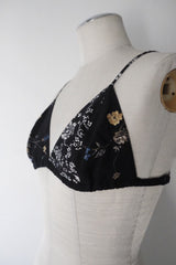flower rayon bra top