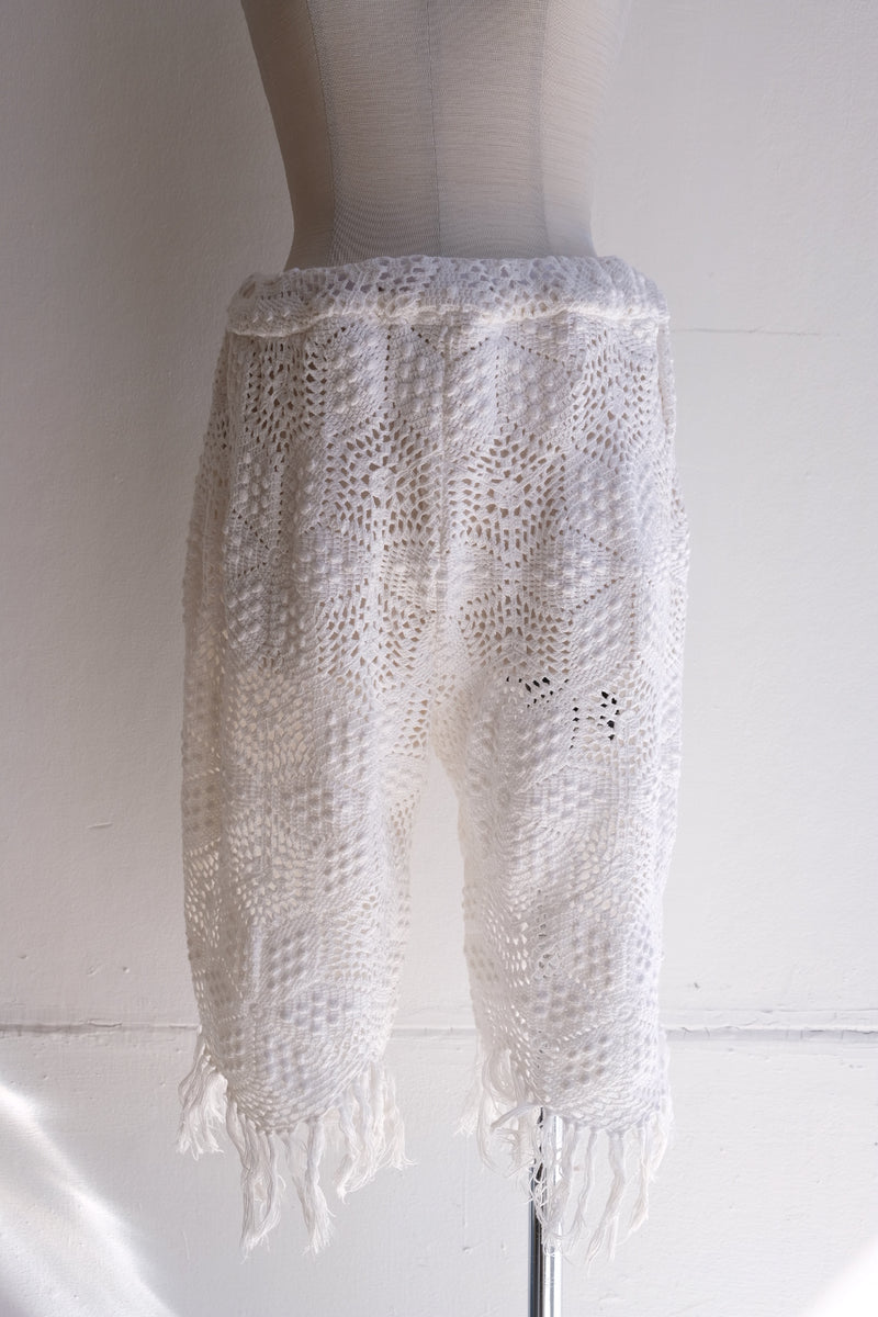 crochet lace half pants