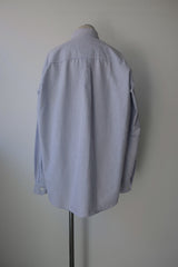 stripe button down long sleeve shirt