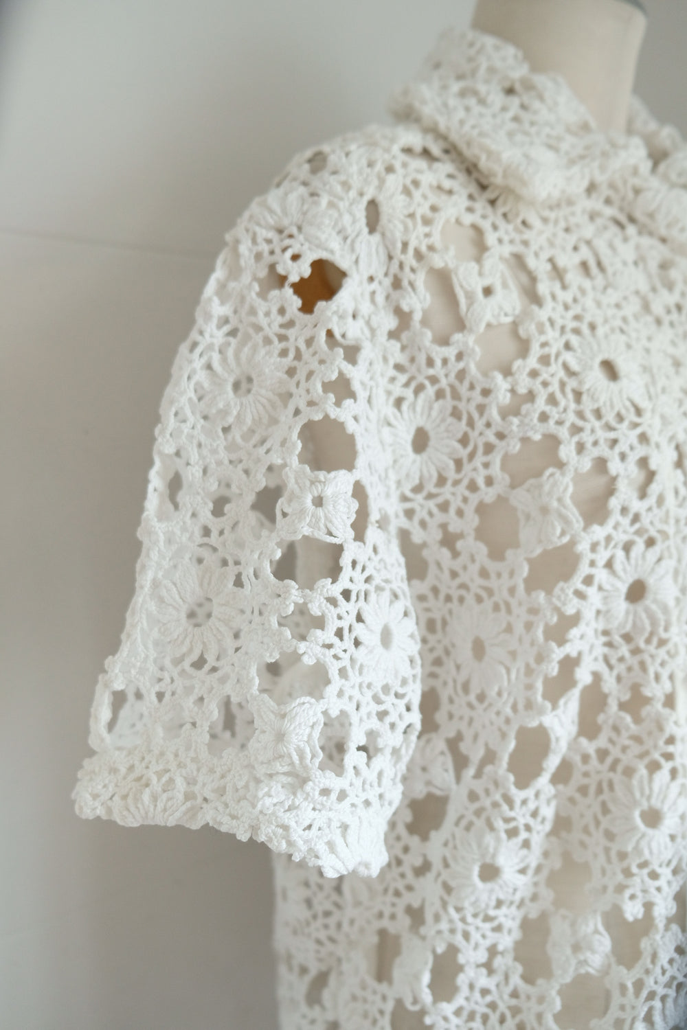 crochet lace shirt – MALION vintage