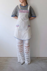 euro cotton apron dress