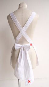 euro cotton apron dress