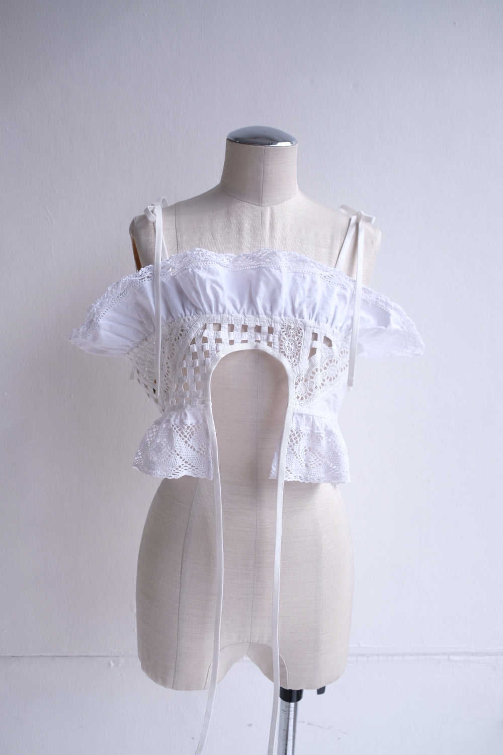 MALION vintage ヴィンテージレース キャミソール 4Way 4way lace camisole – MALION vintage