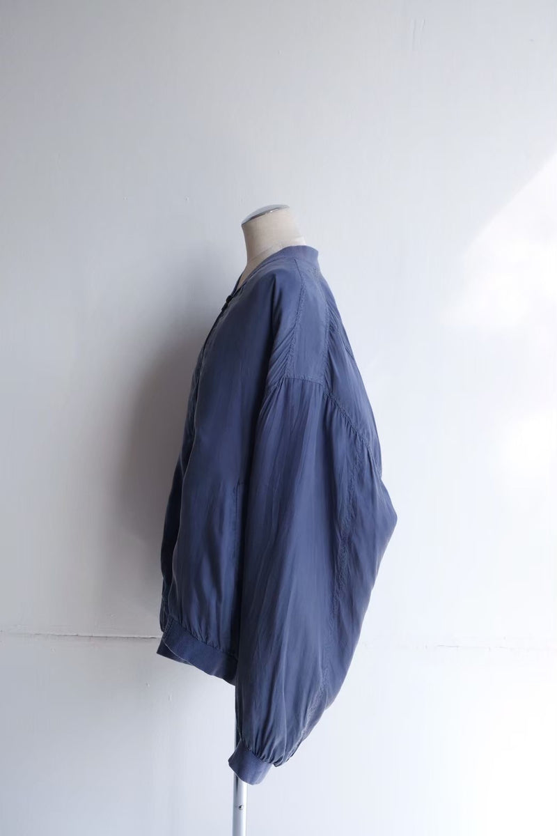 silk blouson