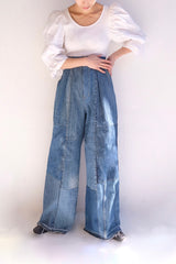 tuck wide pants