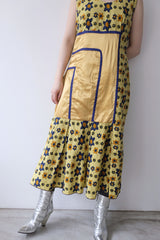 no sleeve flower dress