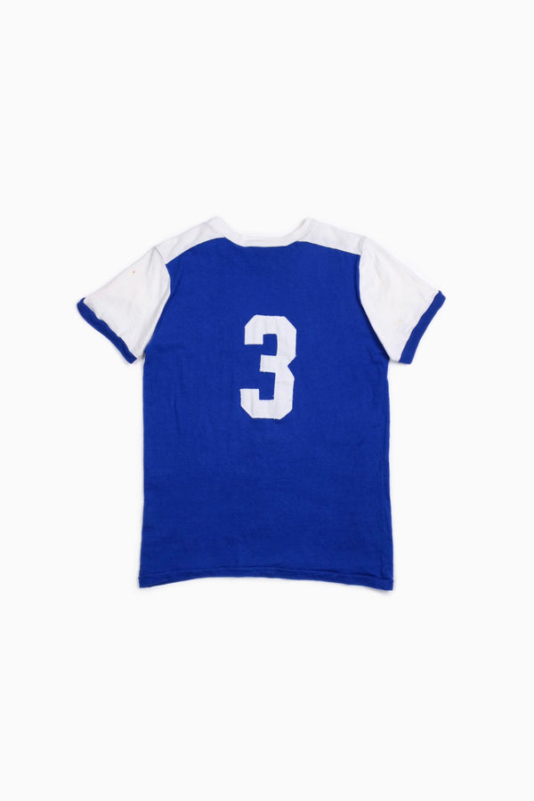 70’s numbering logo T-shirt (BLUE/3)