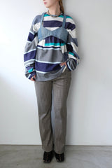 houndstooth pattern pants