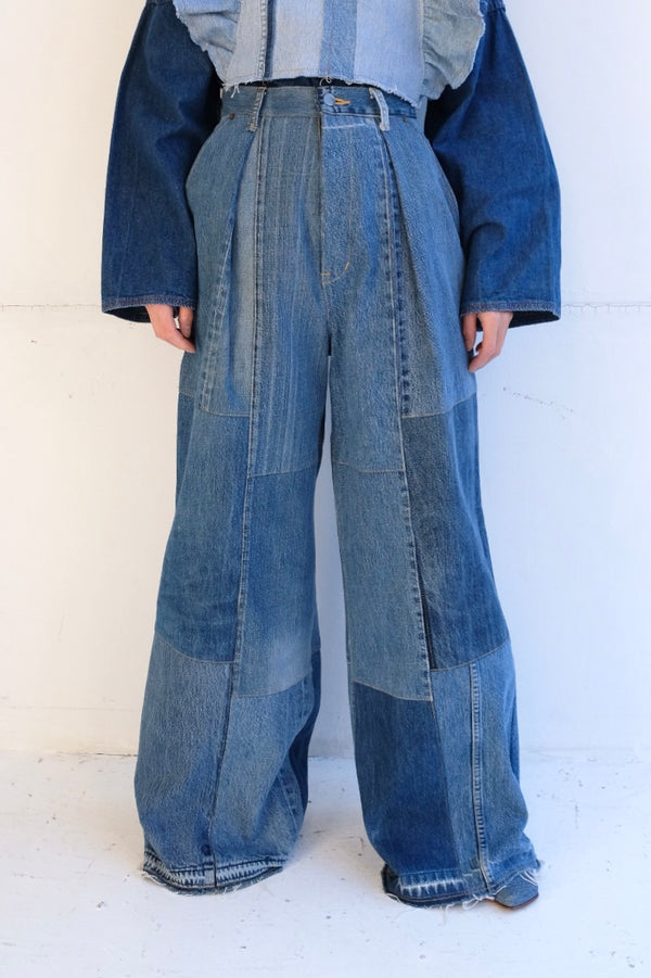 tuck wide pants