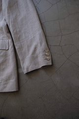 linen tailored jacket
