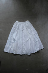 cotton flare skirt