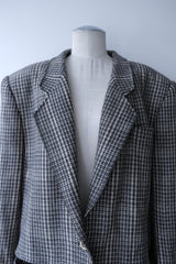 tweed tailored jacket