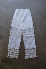 crochet lace pants