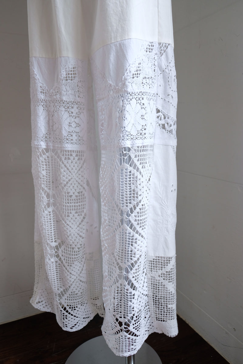 crochet lace pants C